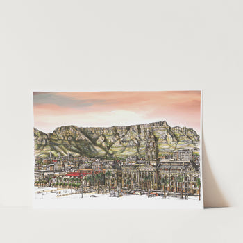CBD City Hall Bo Kaap Art Print