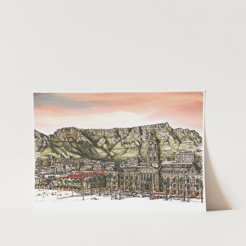 CBD City Hall Bo Kaap Art Print