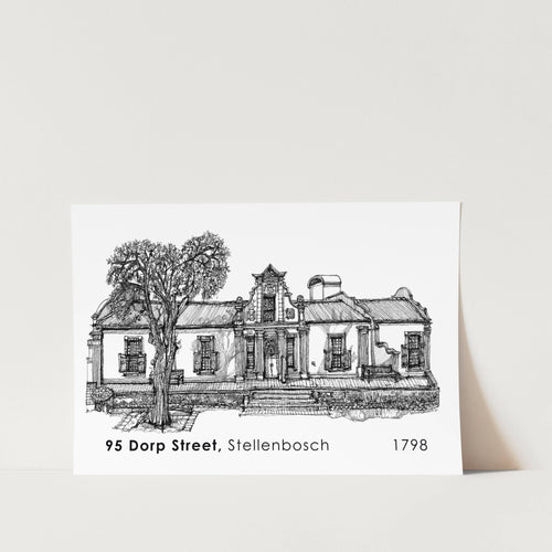 La Gratitude 95 Dorp Street Stellenbosch Art Print