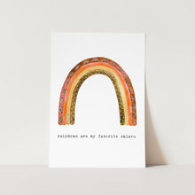 Load image into Gallery viewer, Orange Rainbow Art Print
