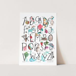 ABC illustration PFY Art Print