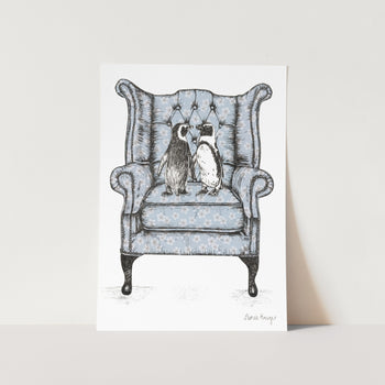 Have a Seat, Please Art Print