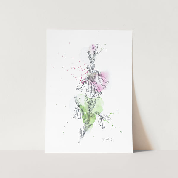 Abstract Erica Art Print