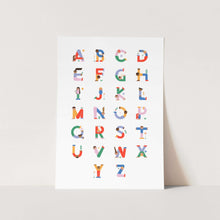 Load image into Gallery viewer, Alphabet Kids Art Print