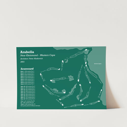 Arabella Golf Art Print