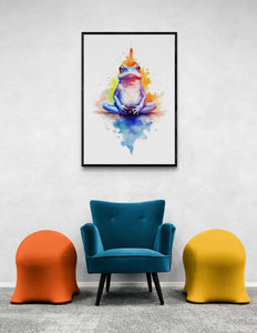 Mystic Frog  #4 Art Print