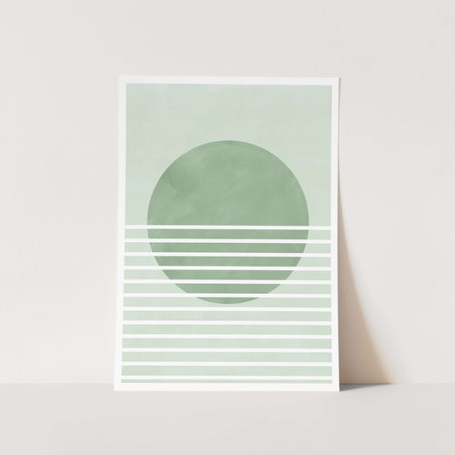 Green Aspect ratio 03 PFY Art Print