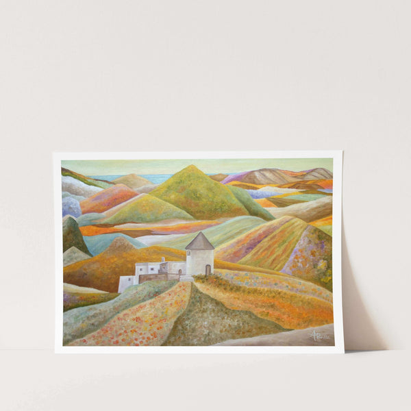 As the Valley Grows PFY Art Print