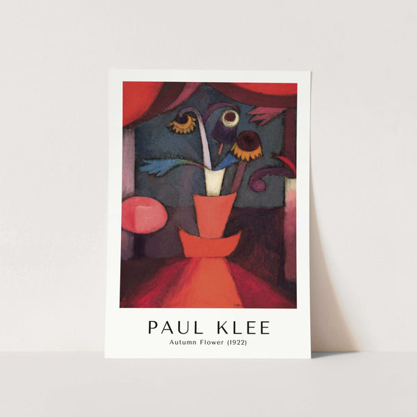 Autumn Flower by Paul Klee