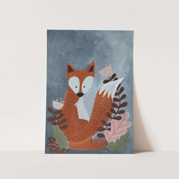 Autumn Fox Art Print