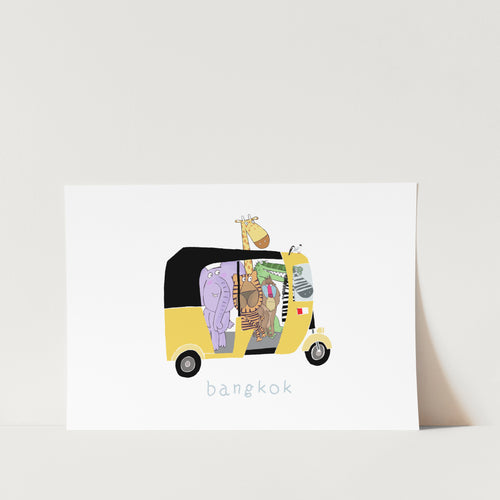 Bangkok Tuk Tuk PFY Art Print