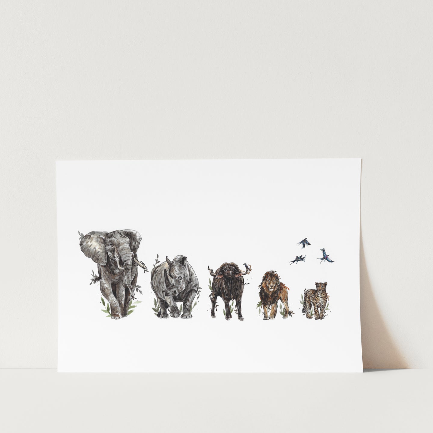 Big 5 Art Print