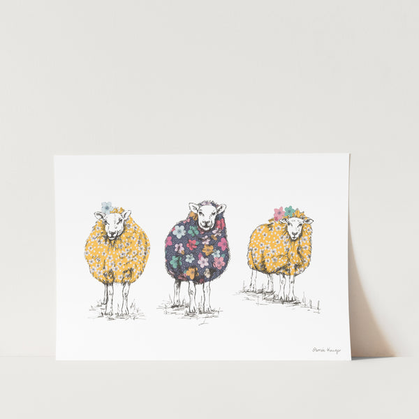 Blossom Buddies Art Print