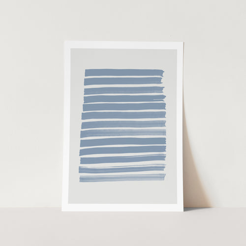 Blue Strokes PFY Art Print