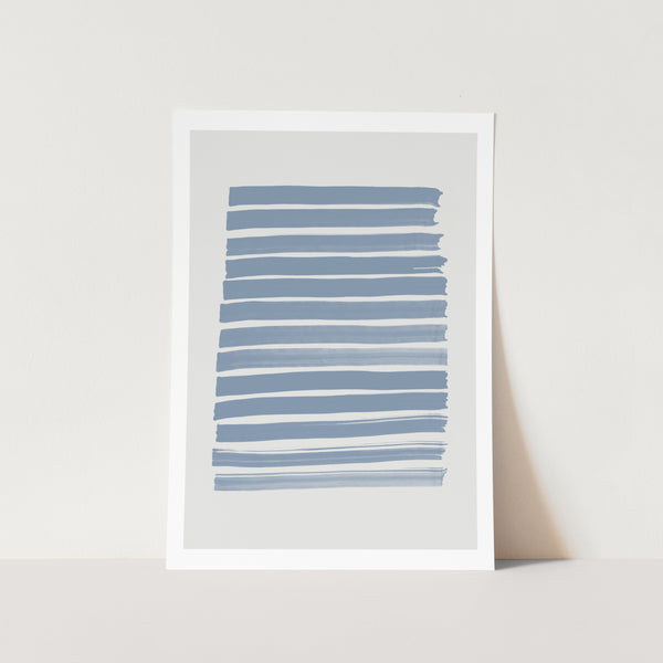 Blue Strokes PFY Art Print