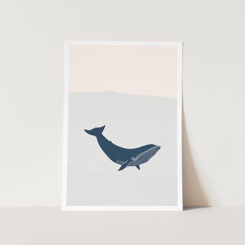 Blue Whale PFY Art Print