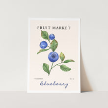 Load image into Gallery viewer, Blueberry Market Art Print