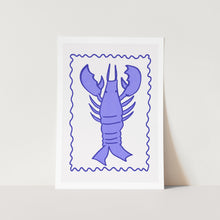 Load image into Gallery viewer, Blue Crayfish PFY Art Print