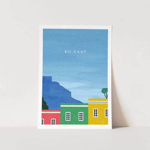 Bo-Kaap by Henry Rivers Art Print