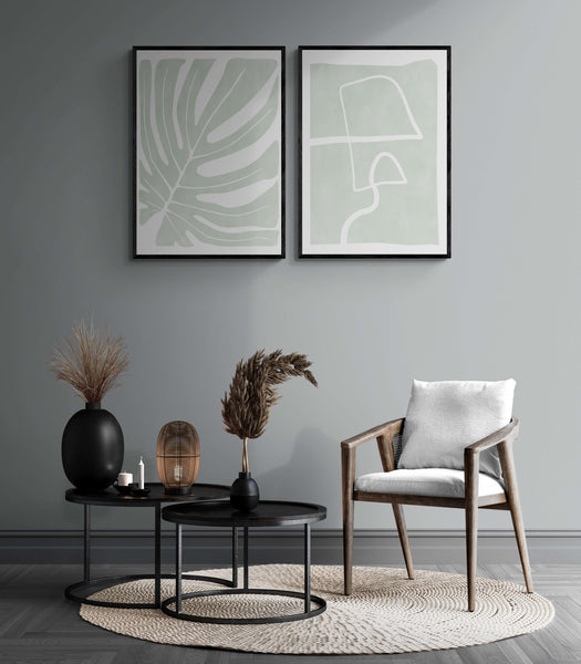 Green Aspect ratio 01 PFY Art Print