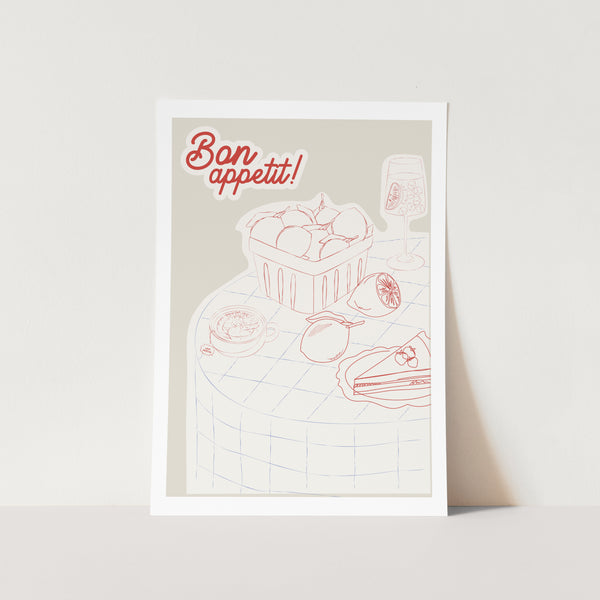 Bon Appetit 02 Art Print
