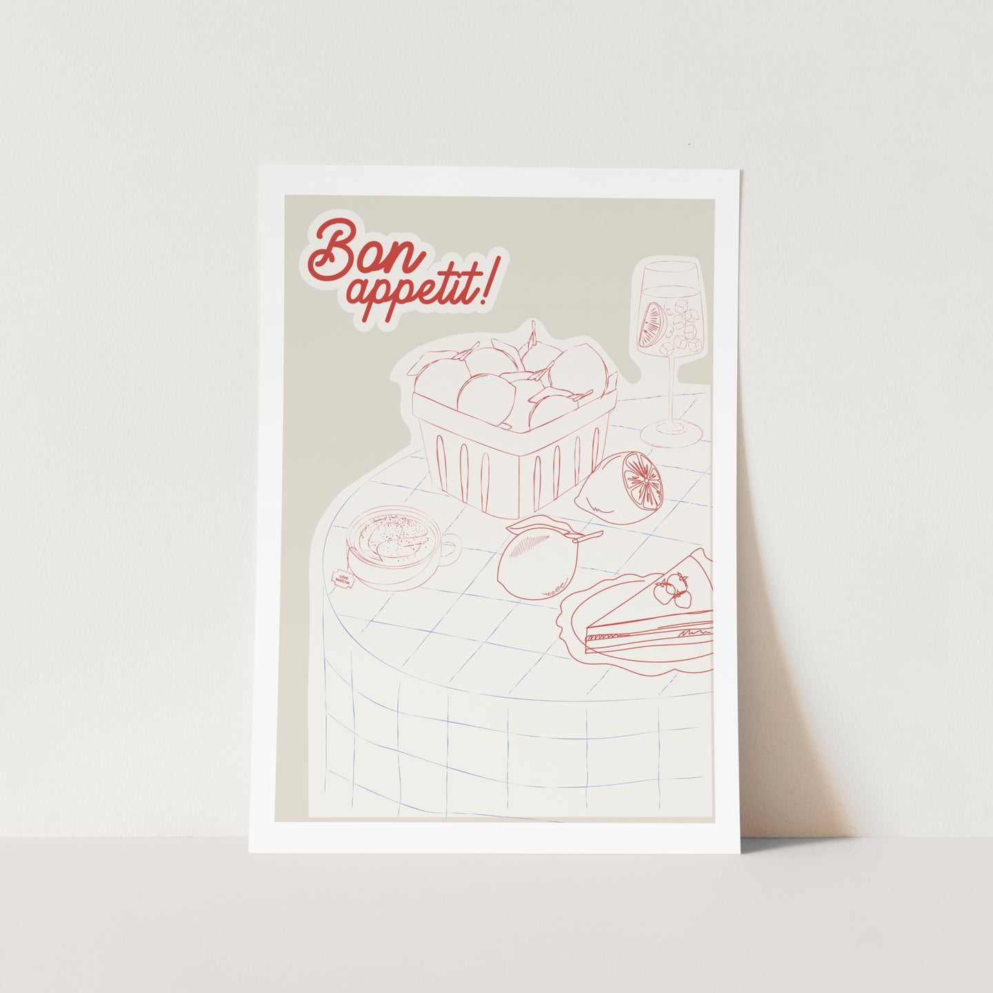 Bon Appetit 02 Art Print