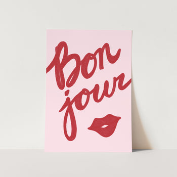 Bonjour PFY Art Print