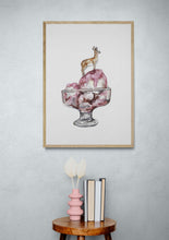 Load image into Gallery viewer, Ice cream by Mareli Art Print