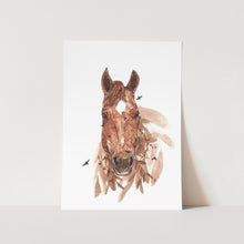 Load image into Gallery viewer, Bruce, the Military Horse - The Soldier Who Never Signed Up Art Print