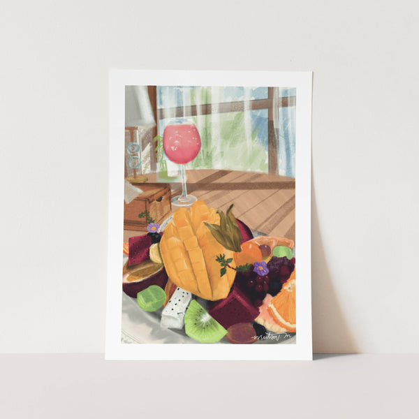 Brunch in Chiang Mai Art Print