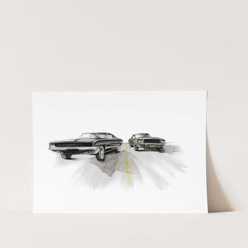 Bullitt Reimagined Art Print