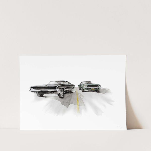 Bullitt Reimagined Art Print