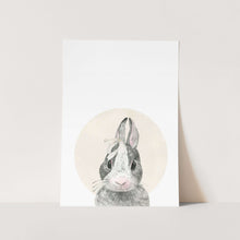 Load image into Gallery viewer, Bunny with a Bow 01 Art Print