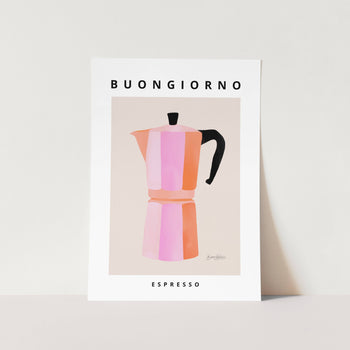 Buongiorno Espresso PFY Art Print