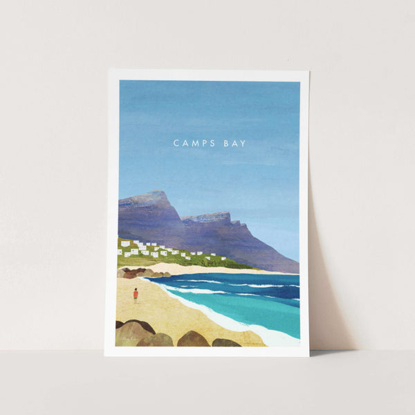 Camps Bay by Henry Rivers Art Print