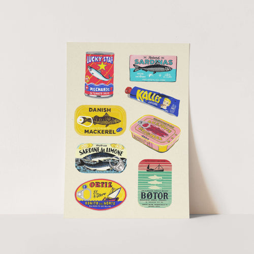 Canned Fish PFY Art Print