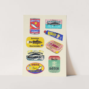 Canned Fish PFY Art Print