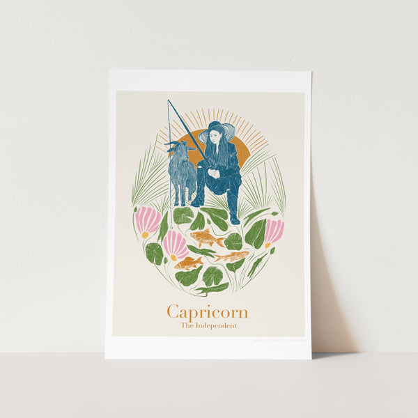 Capricorn PFY Art Print