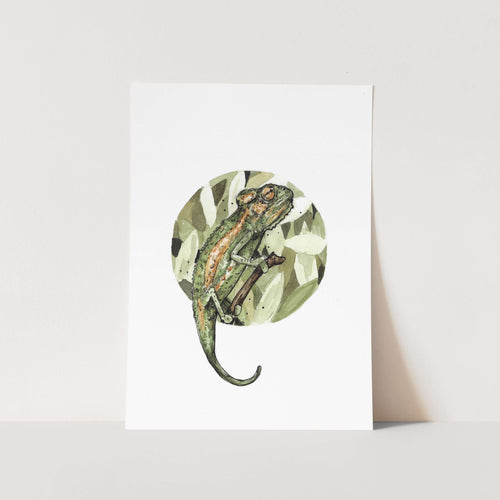 Chameleon by Mareli Art Print