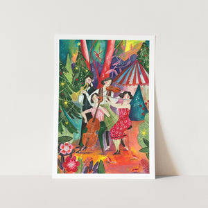 Christmas Music PFY Art Print