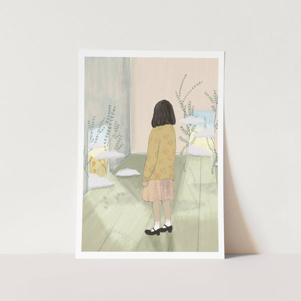 Cloudy PFY Art Print