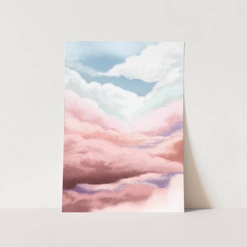 Cloudy Day PFY Art Print