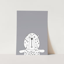 Load image into Gallery viewer, Colour Block Bear Art Print