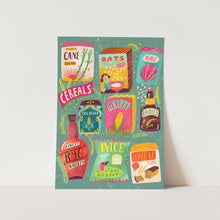 Load image into Gallery viewer, Colourful Cereal Chart PFY Art Print