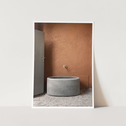 Concrete Bath PFY Art Print