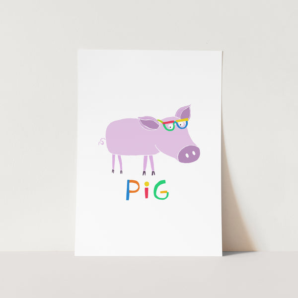 Cool Pig PFY Art Print