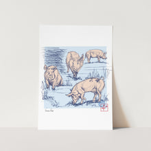 Load image into Gallery viewer, Curves of a Pig 01 Art Print