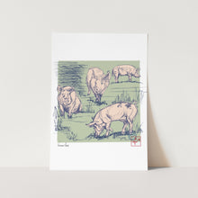 Load image into Gallery viewer, Curves of a Pig 02 Art Print
