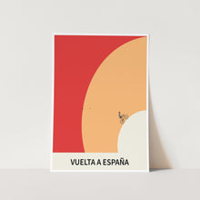 Load image into Gallery viewer, Cycle-Vuelta a Espana 01 PFY Art Print