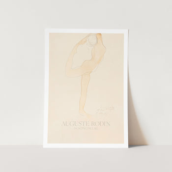 Dancing Figure by Auguste Rodin PFY Art Print